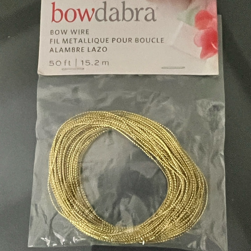 Bowdabra Gold Bow Wire